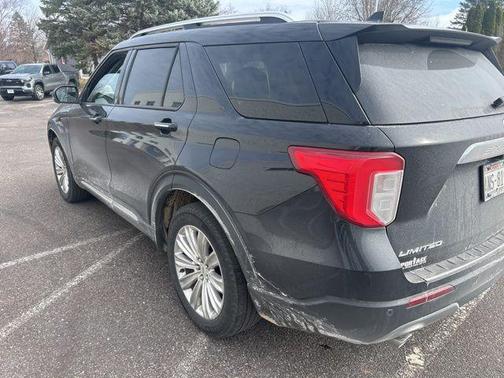 Agate Black Metallic 2022 Ford Explorer Limited