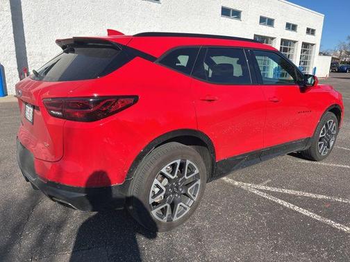 Red Hot 2024 Chevrolet Blazer RS