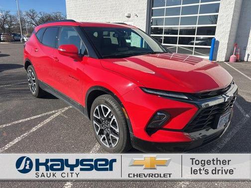 Red Hot 2024 Chevrolet Blazer RS