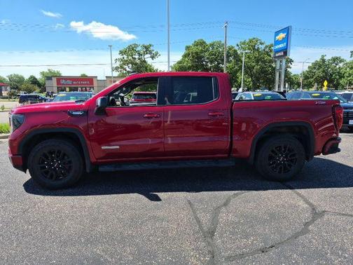 Volcanic Red 2024 GMC Sierra 1500 Elevation