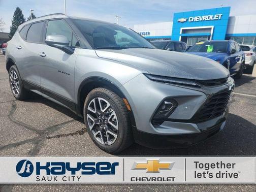 Sterling Gray Metallic 2025 Chevrolet Blazer RS