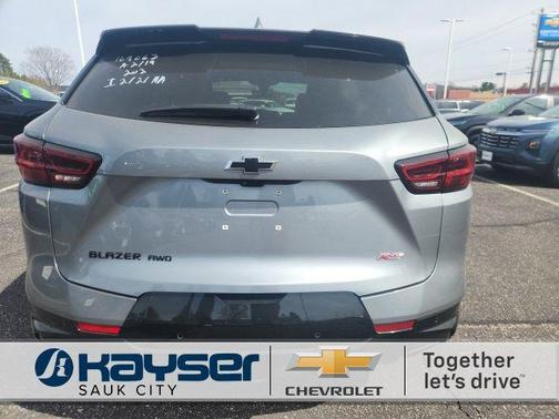 Sterling Gray Metallic 2025 Chevrolet Blazer RS