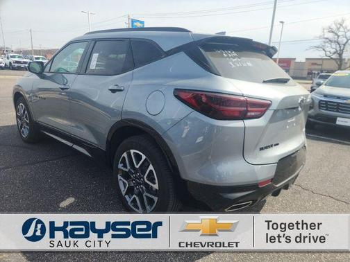 Sterling Gray Metallic 2025 Chevrolet Blazer RS