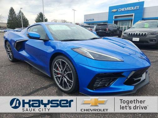 Riptide Blue Metallic 2026 Chevrolet Corvette Stingray w/1LT