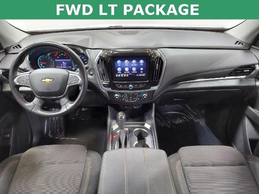 Summit White 2020 Chevrolet Traverse LT Cloth
