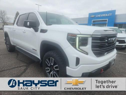 Summit White 2022 GMC Sierra 1500 AT4