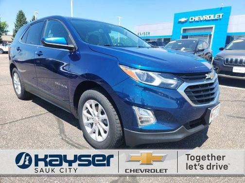 Pacific Blue Metallic 2020 Chevrolet Equinox 1LT