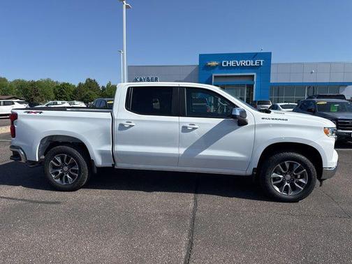 Summit White 2026 Chevrolet Silverado 1500 LT