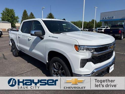 Summit White 2026 Chevrolet Silverado 1500 LT