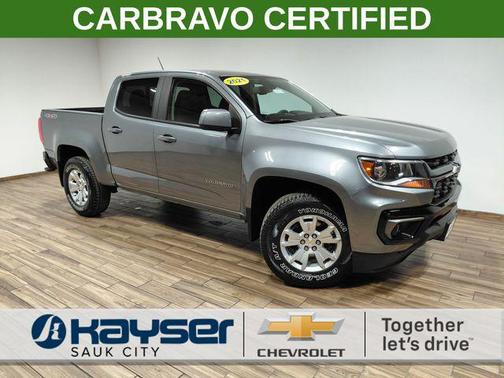 Steel Metallic 2021 Chevrolet Colorado LT