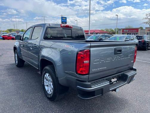 Steel Metallic 2021 Chevrolet Colorado LT