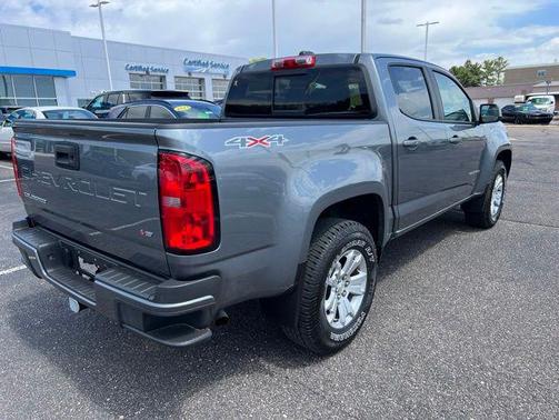 Steel Metallic 2021 Chevrolet Colorado LT