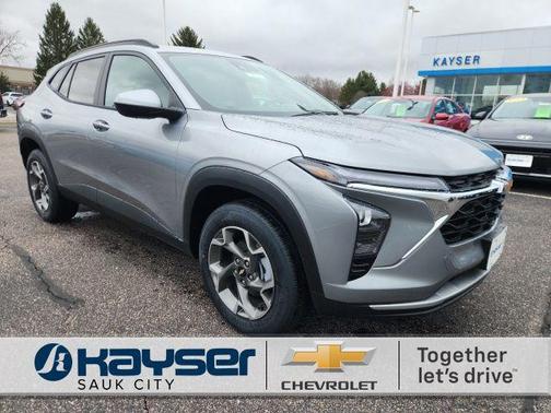 Sterling Gray Metallic 2026 Chevrolet Trax LT