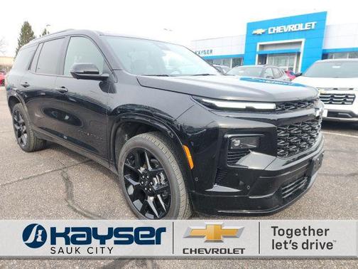 Mosaic Black Metallic 2025 Chevrolet Traverse RS