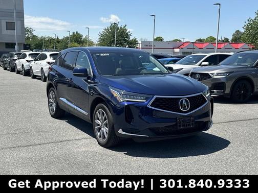 Blue 2023 Acura RDX w/Technology Package