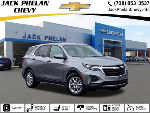 Sterling Gray Metallic 2024 Chevrolet Equinox LT