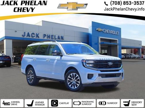 Agate Black Metallic 2025 Ford Expedition Platinum