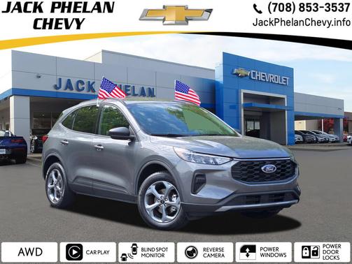 Agate Black Metallic 2025 Ford Escape ST-Line