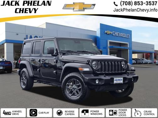 Black Clearcoat 2025 Jeep Wrangler 4-Door Summit 4x4