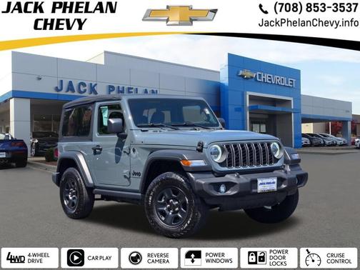 Anvil Clearcoat 2025 Jeep Wrangler 2-Door Sport 4x4