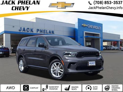 B5 Blue 2026 Dodge Durango GT