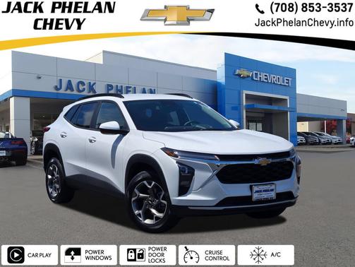 Summit White 2025 Chevrolet Trax LT