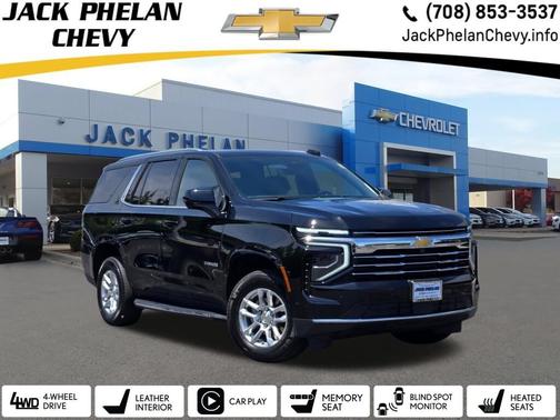 Black 2025 Chevrolet Tahoe LT