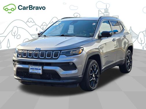 Billet Silver Metallic Clearcoat 2022 Jeep Compass Latitude Lux 4x4