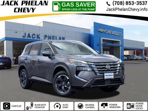 Gun Metallic 2025 Nissan Rogue SV FWD