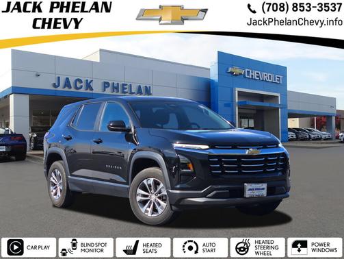 Mosaic Black Metallic 2025 Chevrolet Equinox LT