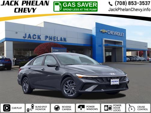 Ecotronic Gray 2024 Hyundai ELANTRA SEL