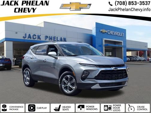 Sterling Gray Metallic 2024 Chevrolet Blazer 2LT