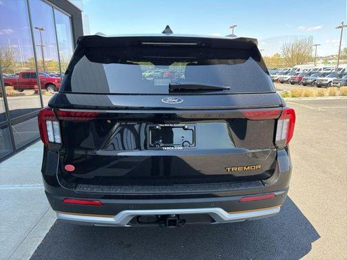 Agate Black Metallic 2026 Ford Explorer Tremor