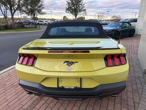 Intense Lime Yellow Metallic 2025 Ford Mustang EcoBoost