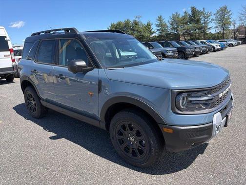 Azure Gray Metallic Tri-Coat 2026 Ford Bronco Sport Badlands