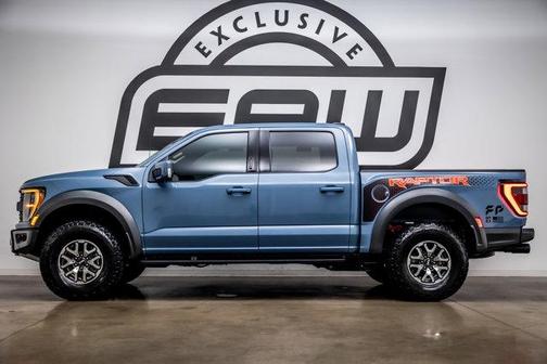Azure Gray Metallic Tri-Coat 2023 Ford F-150 Raptor