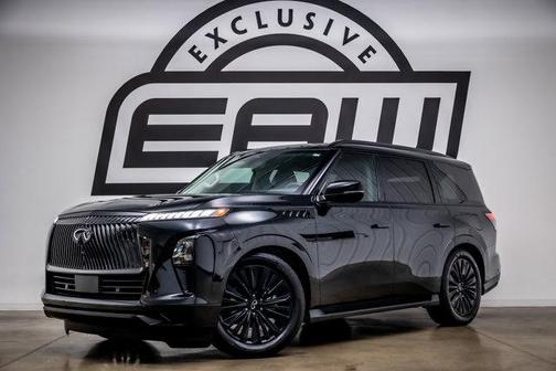 Mineral Black 2025 INFINITI QX80 SENSORY AWD