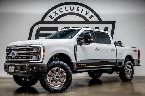 Star White Metallic Tri-Coat 2025 Ford F-250 King Ranch