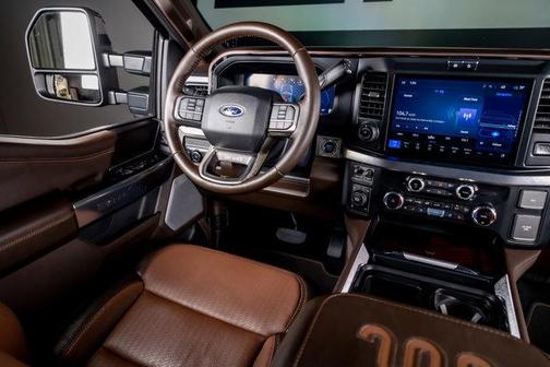 Star White Metallic Tri-Coat 2025 Ford F-250 King Ranch
