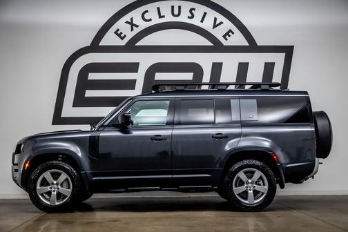 Carpathian Grey Premium Metallic 2023 Land Rover Defender 130 First Edition