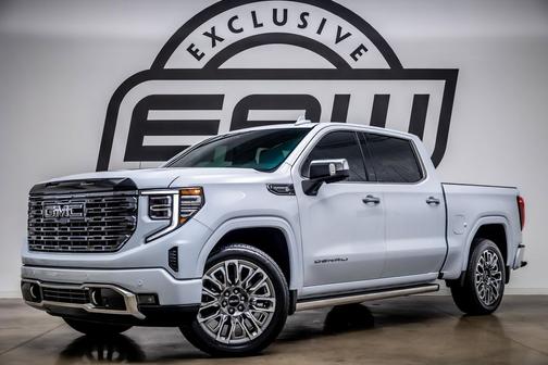 Glacier White Tricoat 2026 GMC Sierra 1500 Denali Ultimate