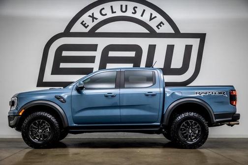 Azure Gray Metallic Tri-Coat 2025 Ford Ranger Raptor