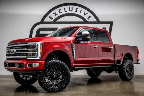 Ruby Red Metallic Tinted Clearcoat 2026 Ford F-350 Platinum