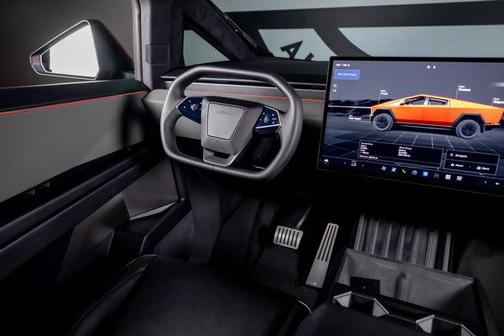 Stainless Steel 2024 Tesla Cybertruck All-Wheel Drive