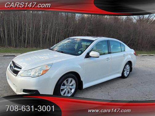 Satin White Pearl 2011 Subaru Legacy Premium