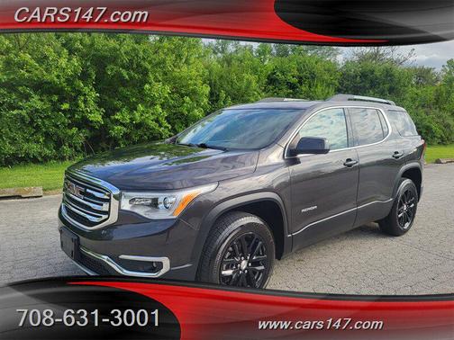 Black Cherry Metallic 2018 GMC Acadia SLT-1