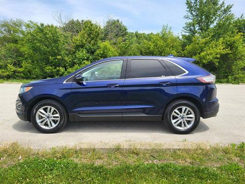 Kona Blue 2016 Ford Edge SEL