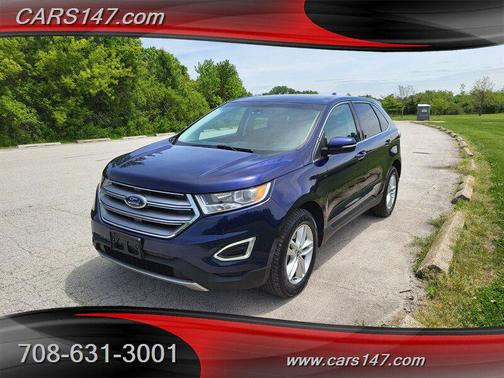 Kona Blue 2016 Ford Edge SEL