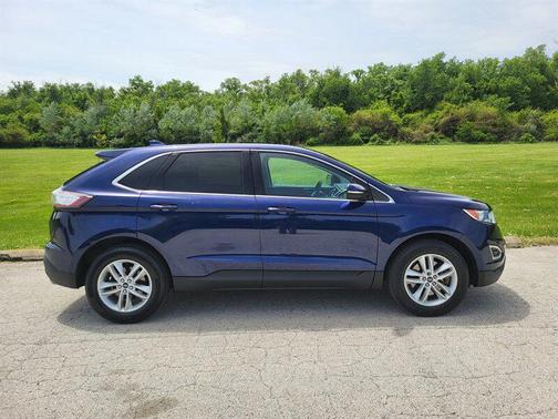Kona Blue 2016 Ford Edge SEL