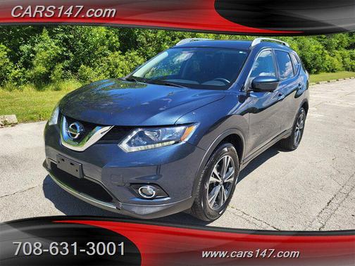 Arctic Blue Metallic 2016 Nissan Rogue SL
